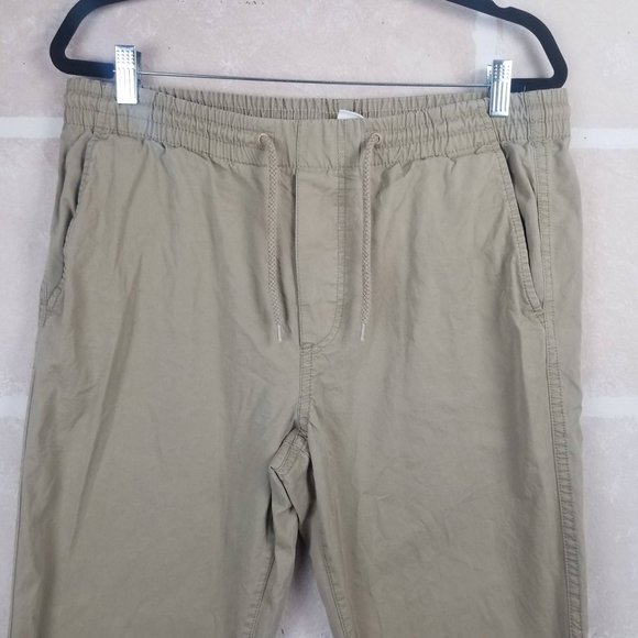 H&M Men's Drawstring Straight Leg Pants Size Medium - Picture 2 of 7